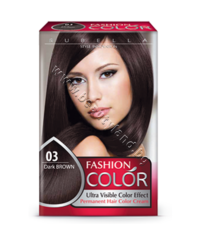 RU-152003    Rubelia Fashion Color, 03 Dark Brown