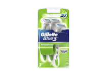 Ножчета и аксесоари за бръснене » Самобръсначка Gillette Blue 3 Sense Care, 3-Pack