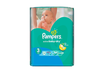     Pampers Active Baby Dry Midi, 15-Pack