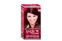 Бои за коса и оцветяващи продукти » Боя за коса Lady in Color Pro, 17 Bordeaux