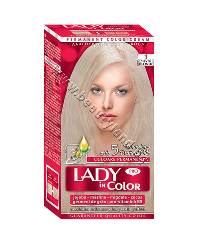 LC-161001    Lady in Color Pro, 1 Silver Blonde