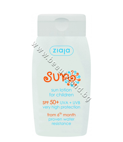 ZI-15445  Ziaja Sun Lotion For Children SPF 50+