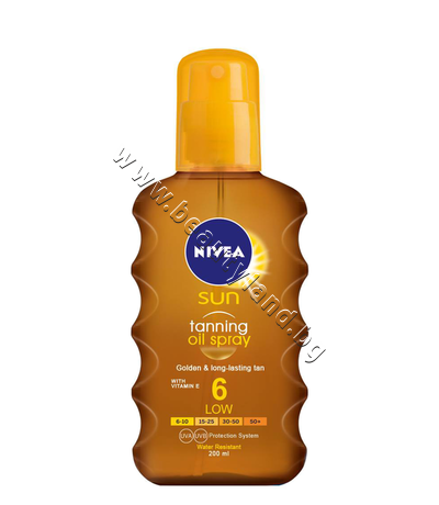 NI-80403  Nivea Tanning Oil Spray SPF 6