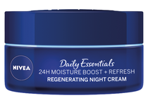 Нощни кремове за лице » Нощен крем Nivea Essentials 24H Moisture Boost + Refresh Night Cream