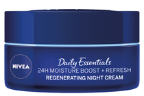        Nivea Essentials 24H Moisture Boost + Refresh Night Cream