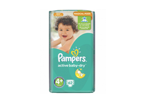     Pampers Active Baby Maxi Plus, 62-Pack