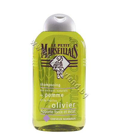 LM-1982  Le Petit Marseillais Normal Hair Apple & Olive Leaf