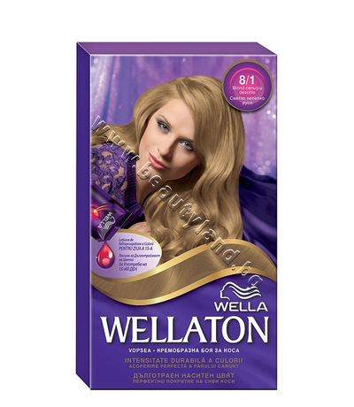 WE-3000065    Wellaton Kit, 8/1 Light Ash Blonde