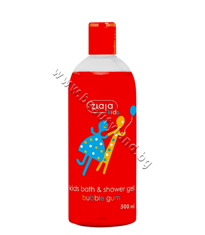 ZI-16160   Ziaja Kids Bath and Shower Gel Bubble Gum