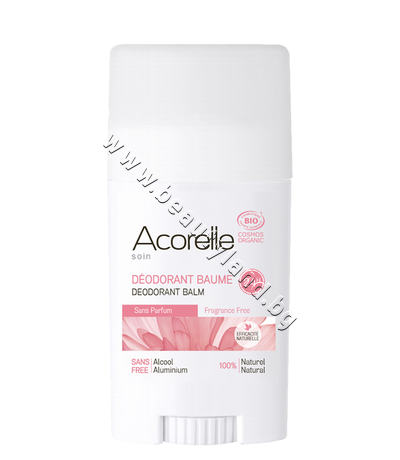AC-deo4  Acorelle Deodorant Balm Fragrance Free