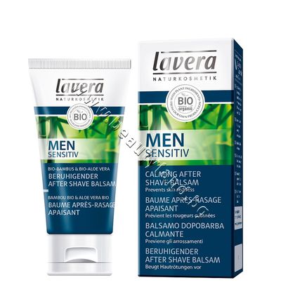 LA-104121  Lavera Men Sensitiv Calming After Shave Balsam