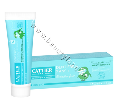 CA-0912624    Cattier Dentifrice 7+ Toothpaste Sweet Mint