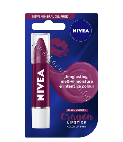 NI-85141    Nivea Lipstick Black Cherry