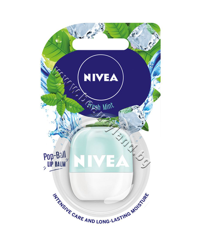NI-85130 Балсам за устни Nivea Pop - Ball Свежа Мента