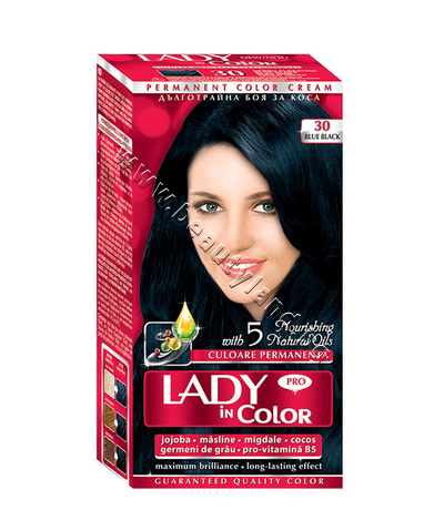 LC-161030    Lady in Color Pro, 30 Blue Black