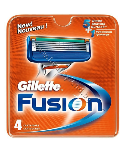 GI-1300845  Gillette Fusion, 4-Pack