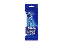 Ножчета и аксесоари за бръснене » Самобръсначка Gillette Blue II Plus Ultragrip, 5-Pack