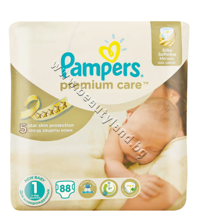 PA-0201674  Pampers Premium Care New Born, 54-Pack