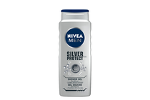 Душ гелове за мъже » Душ гел Nivea Men Silver Protect Shower Gel, 500 ml