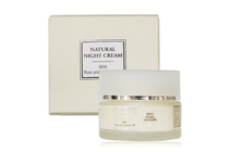        Nature Vie Night Cream with Rose and Lavender Oil