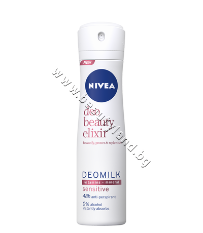 NI-84281  Nivea Beauty Elixir Deomilk Sensitive