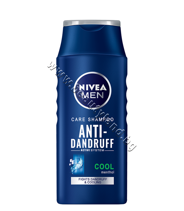 NI-81569 Шампоан Nivea Men Care Shampoo Anti-Dandruff Cool - изображение 1 от 1
