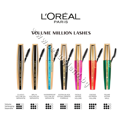 LP-5100927  L'Oreal Paris Volume Millions Lashes EXCESS Black