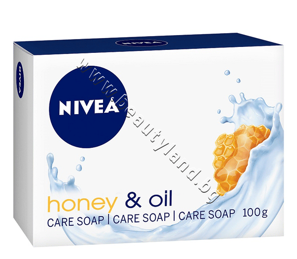 NI-80665 Сапун Nivea Honey & Oil Creme Soap - изображение 1 от 1