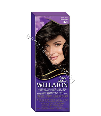 WE-3000037    Wellaton Intense Color Cream, 3/0 Dark Brown