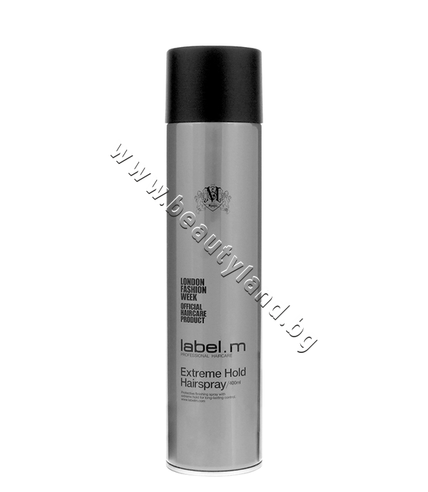 LM-25 Лак за коса label.m Extreme Hold Hairspray - изображение 1 от 1