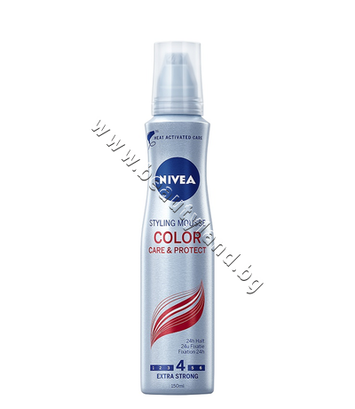 NI-86946    Nivea Styling Mousse Color Care & Protect