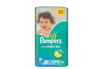     Pampers Active Baby Maxi Plus, 53-Pack