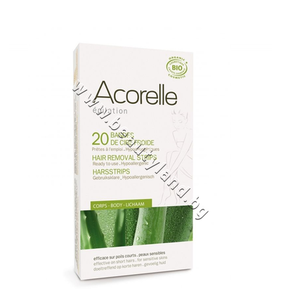 AC-40189  Acorelle 20 Hair Removal Strips