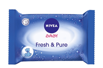 Мокри кърпички за бебета и деца » Мокри кърпички Nivea Baby Fresh & Pure Wipes, 63-Pack