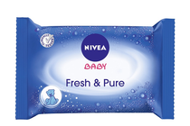          Nivea Baby Fresh & Pure Wipes, 63-Pack