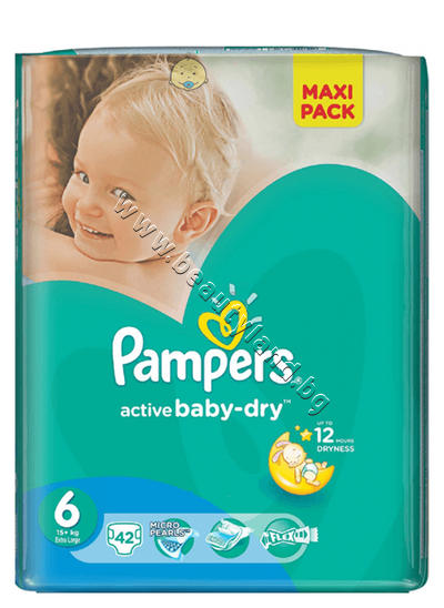 PA-0202419  Pampers Active Baby Extra Large, 44-Pack