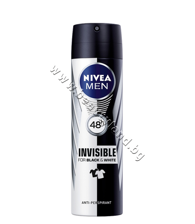 NI-82241 Дезодорант Nivea Men Invisible For Black & White