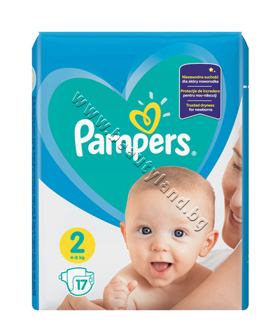 PA-0202303  Pampers New Baby Mini, 17-Pack
