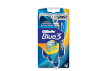        Gillette Blue 3, 6-Pack