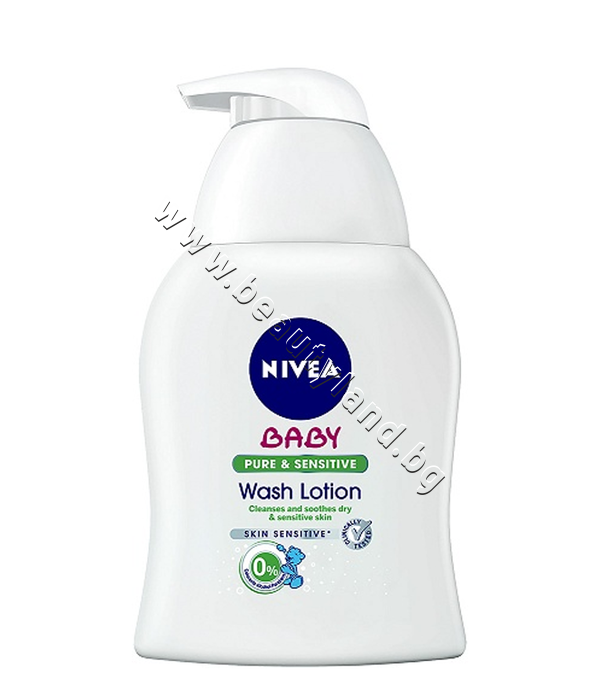 NI-86234 Лосион Nivea Baby Pure & Sensitive Wash Lotion - изображение 1 от 1