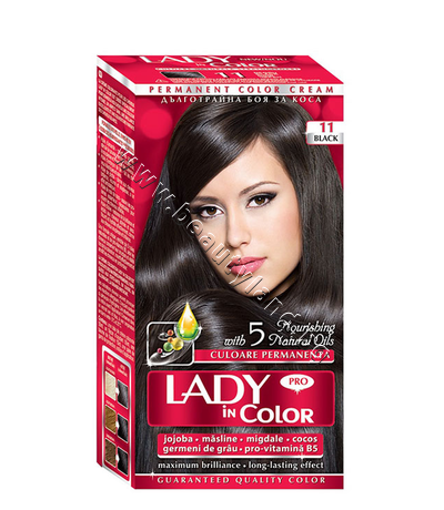 LC-161011    Lady in Color Pro, 11 Black