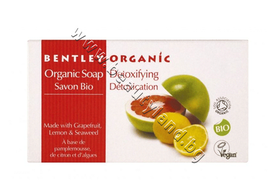 BO-000218  Bentley Organic Detoxifying Soap Bar