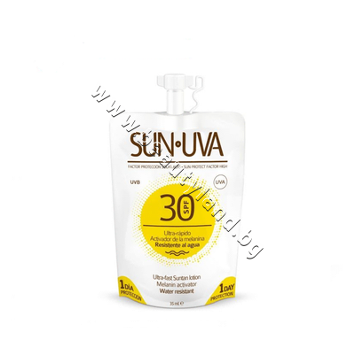 DE-50813  Diet Esthetic SUN UVA SPF 30 Ultra Fast Suntan Lotion