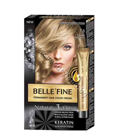 BF-16307.3    Belle'Fine, 7.3 Warm Hazelnut