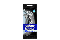 Ножчета и аксесоари за бръснене » Самобръсначка Gillette Blue II Maximum, 4-Pack
