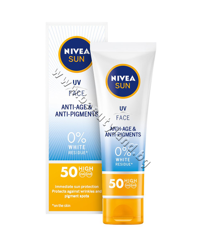 NI-86086  Nivea Sun UV Face Q10 Anti-Age & Anti-Pigments SPF 50