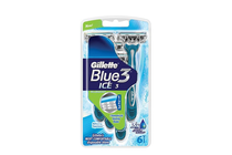 Ножчета и аксесоари за бръснене » Самобръсначка Gillette Blue 3 Ice, 6-Pack