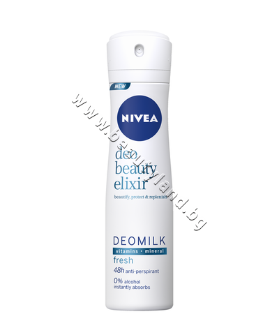 NI-84488 Дезодорант Nivea Beauty Elixir Deomilk Fresh
