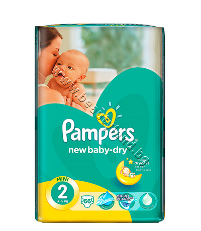 PA-0202318  Pampers New Baby Dry Mini, 66-Pack