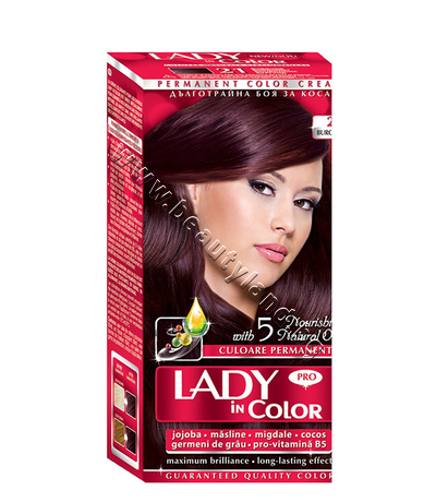 LC-161021    Lady in Color Pro, 21 Burgundy